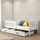 Interbeds Kubus White - Teen's wooden bed - image 1 | Labebe