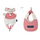 Doudou Amusette Mouse - რბილი სათამაშო-ჩანთა - image 1 | Labebe