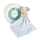 Doudou Botanic Organic Dog Pm With Doudou Blue - Мягкая игрушка с платочком - изображение 1 | Labebe