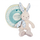 Doudou Botanic Organic Pantin Bunny White - რბილი სათამაშო - image 1 | Labebe