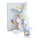 Lapin Matelot Doudou Bunny With Pacifier - რბილი სათამაშო პირსაწმენდით და საწოვარის საკიდით - image 1 | Labebe