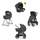 Inglesina Aptica XT Darwin Magnet Grey - Детская модульная коляска - изображение 1 | Labebe