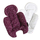 4moms mamaRoo5 infant seat insert Maroon Plush - Вкладыш для кресла-качалки - изображение 1 | Labebe