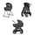 Inglesina Aptica XT System Duo Magnet Grey - Детская модульная коляска - изображение 1 | Labebe