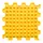 ORTOTO Little Pyramids / Soft (Yellow) (1 pcs.-30*30 cm) - Massage Puzzle Mat - image 1 | Labebe