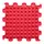 ORTOTO Little Pyramids / Soft (Strawberry Red) (1 pcs.-30*30 cm) - Massage Puzzle Mat - image 1 | Labebe