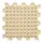 ORTOTO Little Pyramids / Soft (Milky White) (1 pcs.-30*30 cm) - Коврик-пазл для сенсорного массажа стоп - изображение 1 | Labebe