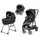 Peg Perego Veloce Bronze Noir - Baby modular system stroller with a car seat - image 36 | Labebe