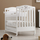 Erbesi Lucky Bianco / Tortora - Cot on wheels - image 1 | Labebe