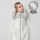 Love To Dream Swaddle Up 2.5T Quilted Stretch Cotton Dreamer WHT M - Детский спальный мешок - изображение 1 | Labebe