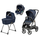 Peg Perego Veloce Town & Country Blue Shine -  საბავშვო ეტლი ტრანსფორმერი ავტოსავარძლით - image 1 | Labebe