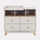 Rant Vester Crystal Beige - Baby chest of drawers with a changing table - image 5 | Labebe