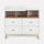 Rant Vester Cloud White - Baby chest of drawers with a changing table - image 4 | Labebe