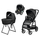 Peg Perego Veloce True Black - Baby modular system stroller with a car seat - image 1 | Labebe
