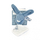 Lapin Doudou Blue Rabbit - Мягкая игрушка с платочком - изображение 1 | Labebe