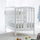 Pali Birillo Bianco - Детская кроватка на колесиках - изображение 1 | Labebe