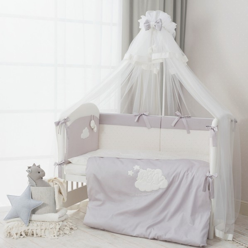Perina Bambino Grey - Комплект детского постельного белья - изображение 1 | Labebe