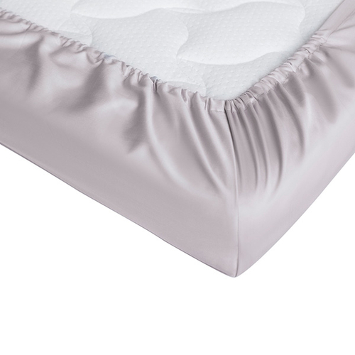 Perina Grey - Bed sheet with rubber - image 2 | Labebe