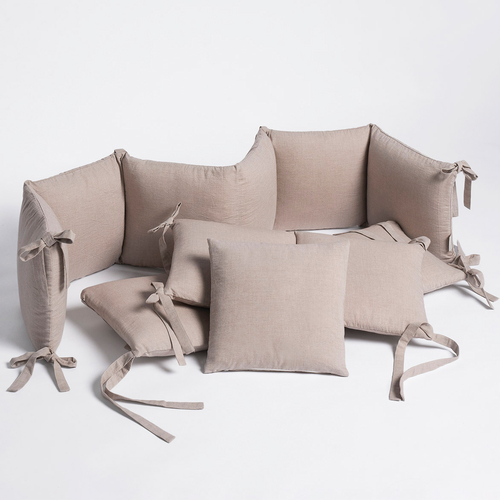 Perina Soft Cotton Sand - Бортики на кроватку - изображение 4 | Labebe