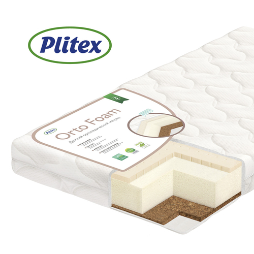 Plitex Orto Foam - Teen's orthopedic mattress - image 1 | Labebe