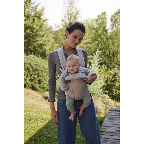 Inglesina Front Light Grey - Детский рюкзак-кенгуру - изображение 2 | Labebe