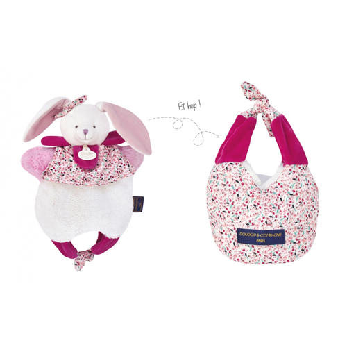 Doudou Amusette Bunny - Мягкая игрушка-сумочка - изображение 1 | Labebe