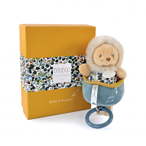 BOH'AIME Lion Music Box - Soft toy with music box - image 1 | Labebe
