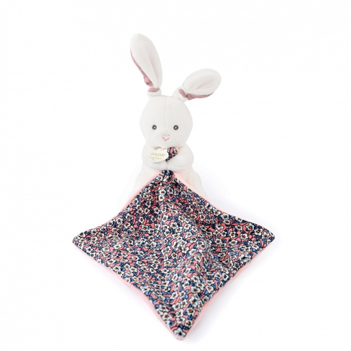 BOH'AIME Bunny Pink Plush With Comforter - Soft toy with a handkerchief - image 2 | Labebe