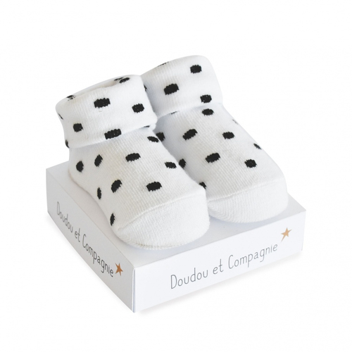 Birth Socks Gris - Baby socks - image 2 | Labebe