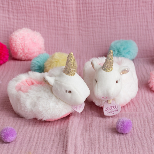 Unicorn Booties With Rattle - Baby slippers with rattles - image 5 | Labebe