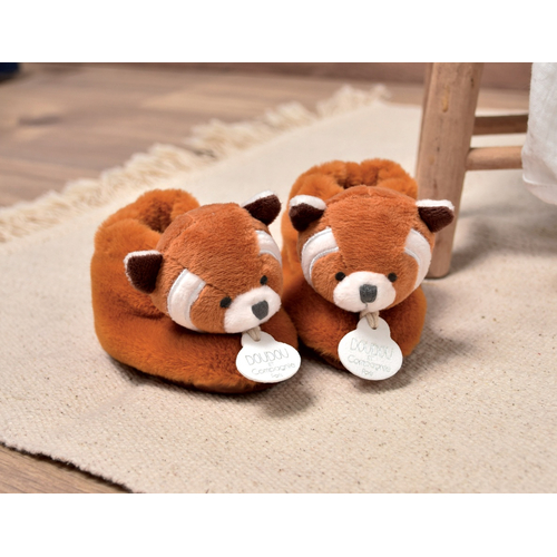 Unicef Red Panda Booties - Baby slippers - image 4 | Labebe