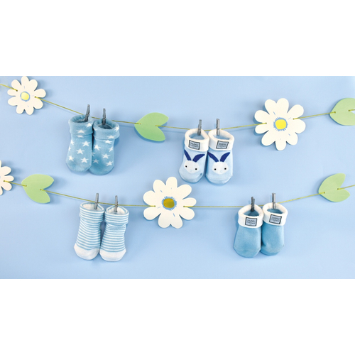 Birth Socks Blue - Baby socks - image 5 | Labebe