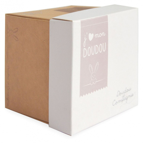 Ours Boite Fleur Nature Bear - Soft toy with a handkerchief - image 3 | Labebe