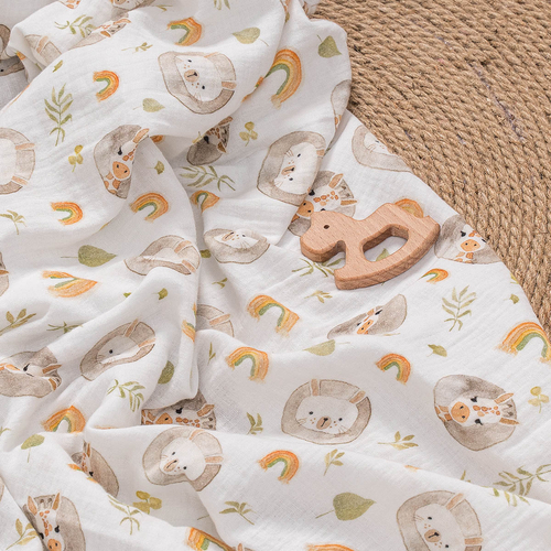 Perina Safari - Baby muslin nappy - image 5 | Labebe