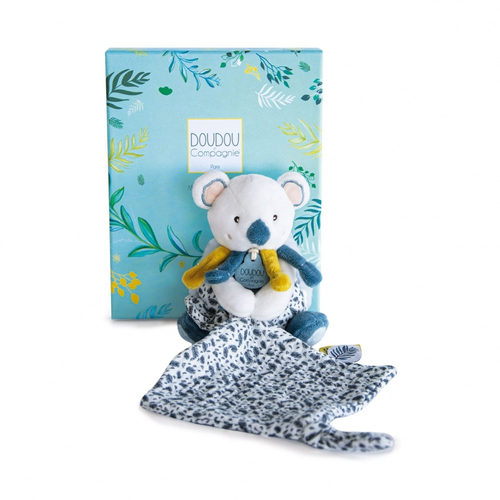 Yoca Le Koala Doll With Doudou - Мягкая игрушка с платочком - изображение 1 | Labebe