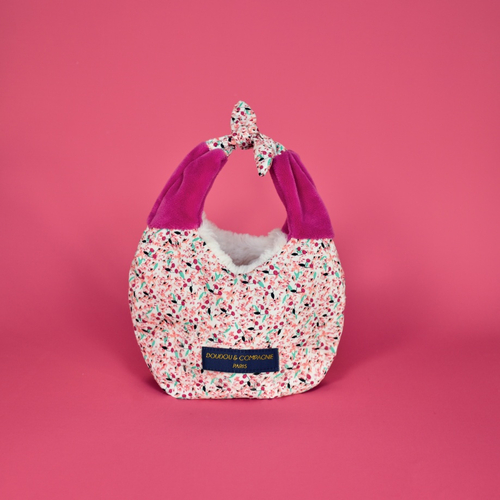 Doudou Amusette Bunny - Soft toy-handbag - image 5 | Labebe