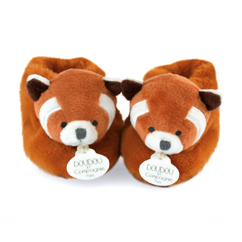 Unicef Red Panda Booties - Baby slippers - image 2 | Labebe