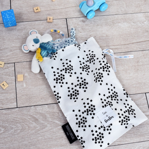 Yoca Le Koala Doudou Rattle - Soft toy with a handkerchief and rattle - image 8 | Labebe