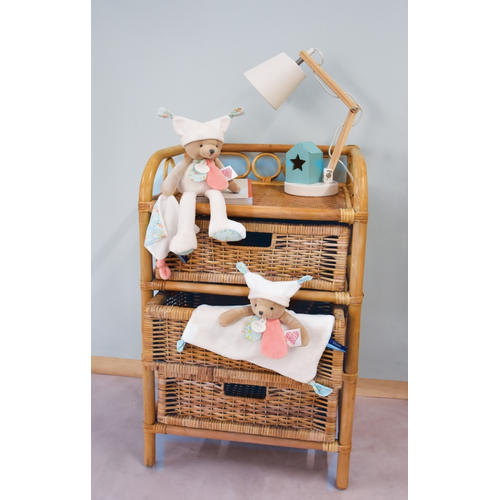 Plush Bear White - Soft toy with a handkerchief - image 4 | Labebe