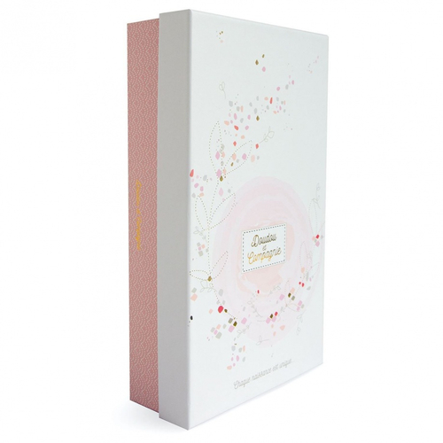 Lapin De Sucre Pink Doudou - Мягкая игрушка с платочком - изображение 3 | Labebe
