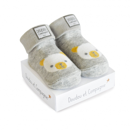 Birth Socks Gris - Baby socks - image 1 | Labebe