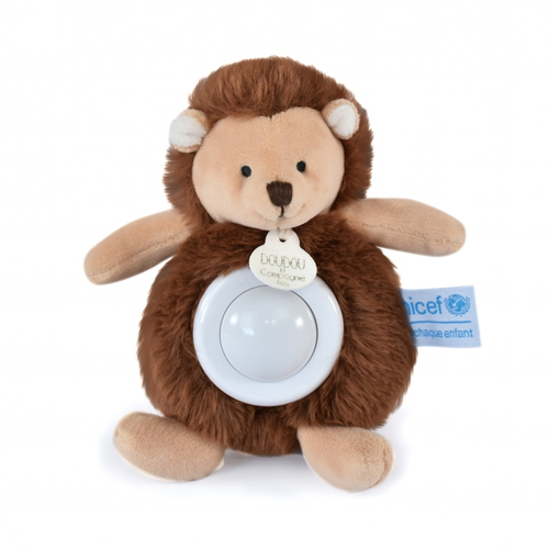 Unicef Hedgehog Nighlight - რბილი სათამაშო სანათით - image 2 | Labebe