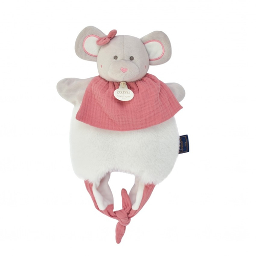 Doudou Amusette Mouse - Мягкая игрушка-сумочка - изображение 2 | Labebe