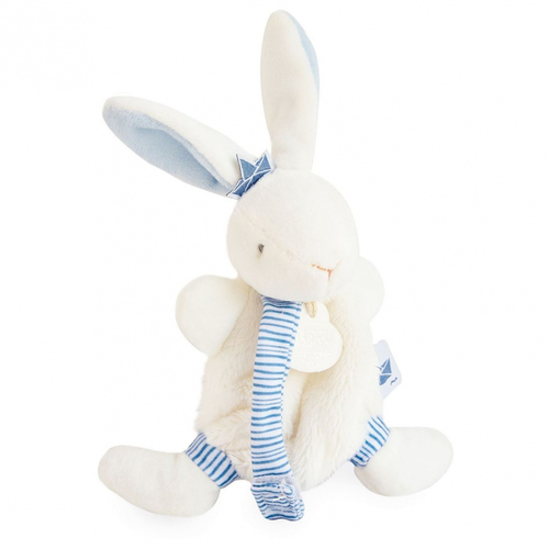 Lapin Matelot Doudou Bunny With Pacifier - Мягкая игрушка с платочком и держателем пустышки - изображение 2 | Labebe