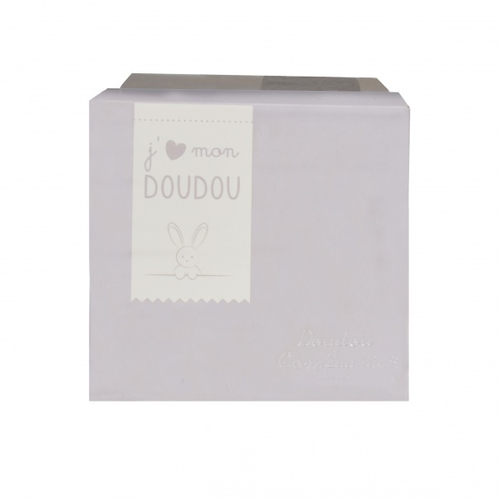 Lapin Boite Fleur Nature Bunny - რბილი სათამაშო პირსაწმენდით - image 3 | Labebe