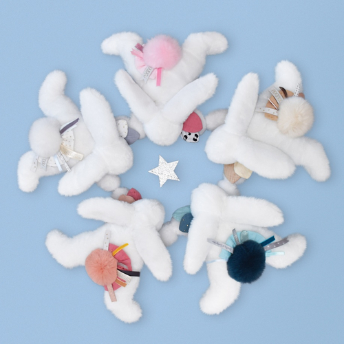 Happy Pop Doll Pompon Paon - Мягкая игрушка - изображение 5 | Labebe