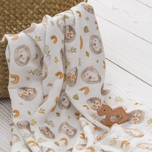 Perina Safari - Baby muslin nappy - image 4 | Labebe