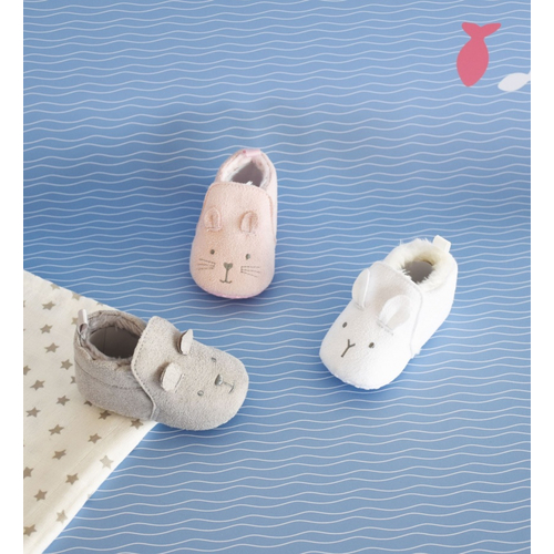 Booties Baby Pink - Baby slippers - image 3 | Labebe