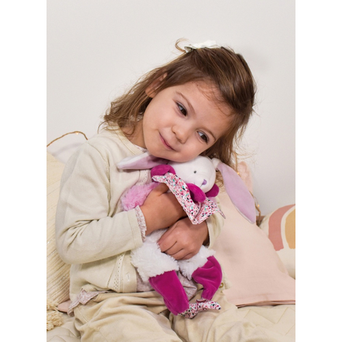 Doudou Amusette Bunny - Soft toy-handbag - image 7 | Labebe
