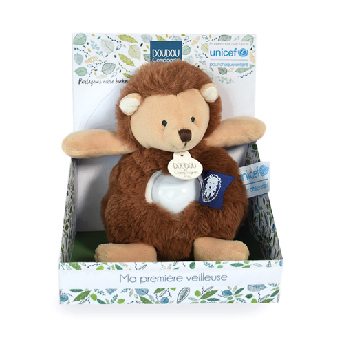 Unicef Hedgehog Nighlight - რბილი სათამაშო სანათით - image 1 | Labebe